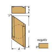 Placute paralelipipedice 55 grade, KNUX, CANELA