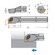 Suporti cu placuta fixata cu brida, CTFP 90 grade, CANELA