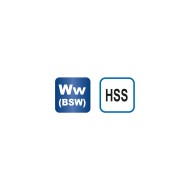 Trusa filetare cu tarozi de mana si filiere, HSS, Ww, BSW, 14 x BSW 1-8 - 1-2, set 21 piese, VOLKEL