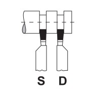 Cutite de strung DIN 4981, ISO 7, NORD WEST