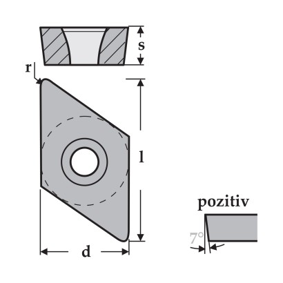 Placute rombice 55 grade,...