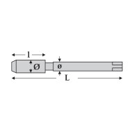 Tarod de masina universal, HSSE Co5, forma B, filet normal, D, DIN 371 - 376, VOLKEL