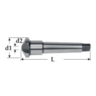 Tesitoare, D 120 grade, HSS, prindere Morse, RUKO