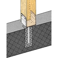 Papuc de reazem, fixare cui ancora Ø4 / bolt, perforatii Ø5, Ø13.5 mm, Rocast