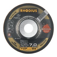 Disc abraziv pentru polizare inox / otel - RS580 - “Very Quick”, RHODIUS