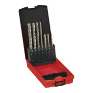 Set de burghie MX4 pentru ciocan rotopercutor SDS-plus - gama Heavy-Duty, MILWAUKEE