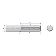 Dalta lata pentru ciocane electrice prindere SDS max  R 18 L 350 l  115, RENNSTEIG