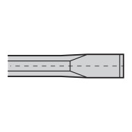 Dalta plata pentru ciocane electrice prindere HEX 19, RENNSTEIG