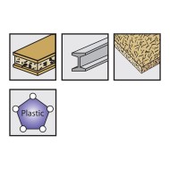 Set 5 panze pentru fierastraie pendulare, RUKO 8936 HSS Bi-metal, RUKO
