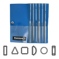 Seturi de pile diamantate - 140 mm - D126, granulatie medie, FORMAT
