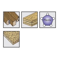 Set 5 panze pentru fierastraie pendulare, RUKO 8944 HSS, dinti ceaprazuiti, L 200, l 18, gros. 1.25, 6 - 10 TPI, RUKO