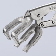Cleste menghina pentru sudura, L 280 mm, prindere rotund/drept  Ø 30-65 | 50 mm, Knipex