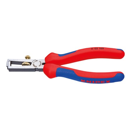 Cleste dezizolator, strat protector negru lustruit si manere cu manson bicomponent, dezizolare Ø 5mm / 10 mm² , AWG 7, Knipex