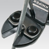 Clesti pentru fier beton CoBolt, Cleste cu strat protector negru si manere subtiri cu manson bicomponent, Knipex
