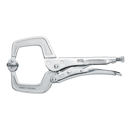Cleste menghina pentru sudura, L 280 mm, prindere drept Ø 90 mm, Knipex