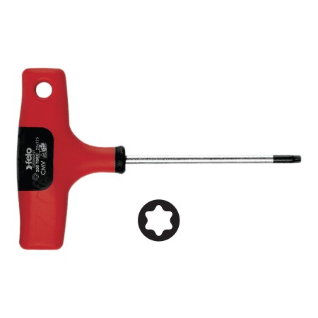 Surubelnita cu maner  T, tipul 308 Torx, Felo