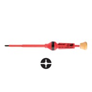 Surubelnita Profi E-smart VDE, tipul +, - Pozidriv, Felo