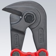 Cleste pentru fier beton, falci la 90° pentru plasa de otel, Knipex