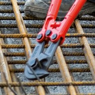 Cleste pentru fier beton, falci la 90° pentru plasa de otel, Knipex