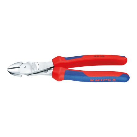 Cleste diagonal ''Heavy-Duty'',cu suprafata cromata si manere cu manson bicomponent, Knipex