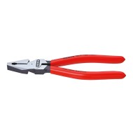 Cleste combinat ,,Heavy Duty’’, cu strat protector negru lustruit si manere cu manson de plastic, Knipex