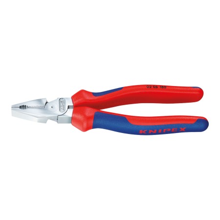 Cleste combinat ,,Heavy Duty’’, cu suprafata cromata si manere cu manson bicomponent, Knipex