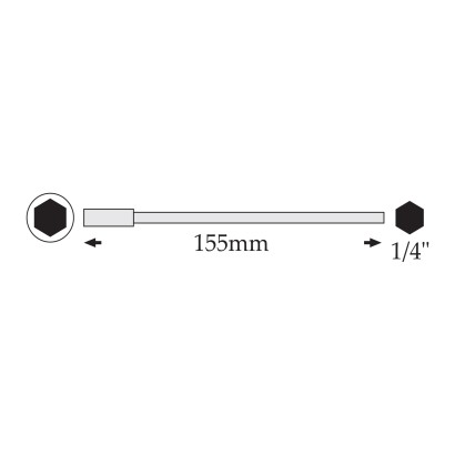 Soclu tubular E 6.3 x 155...