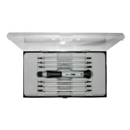Set surubelnite profesionale de precizie cu lame detasabile cu varf dublu (maner + 6 lame)7 piese, Felo