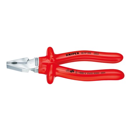 Cleste combinat ,,Heavy Duty’’, cu suprafata cromata si manere cu manson monocomponent VDE 1000 V in adancime, Knipex