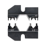 Bac pentru Crimp-System pentru pini si conectori pentru panouri solare (Huber + Suhner), forma sertizare Patrata, Hexagonala, Knipex