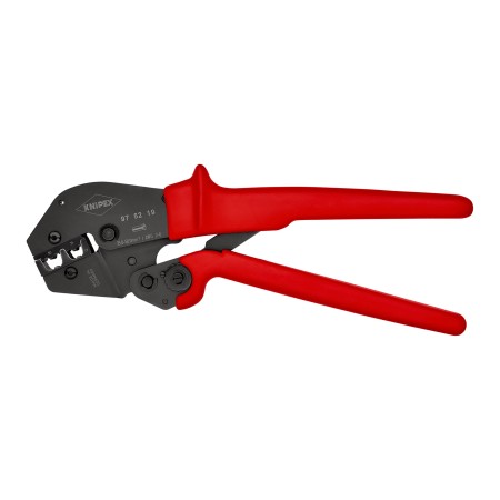 Cleste de sertizat pentru pini terminali, izolati si neizolati, sertizare forma "W", AWG 2/0, Knipex