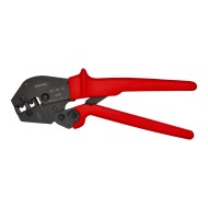 Cleste de sertizat pentru pini terminali, izolati si neizolati, sertizare forma "W", AWG 2/0, Knipex