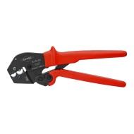 Cleste de sertizat pentru conectori tubulari neizolati, sertizare forma "U", AWG 5/3, Knipex