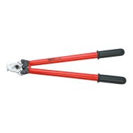 Cleste de taiat cabluri de Cu si Al cu capacitate mare de taiere, VDE 1000 V, L 600 mm, taiere Ø 27mm / 150 mm², AWG 5/0, Knipex