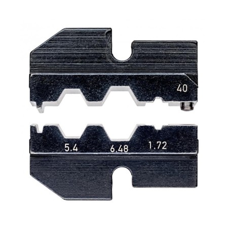 Bac pentru Crimp-System pentru conectori pentru cablu coaxial RG 58, 59, 62, 71, 223, forma sertizare Hexagonala, Patrata, Knipex