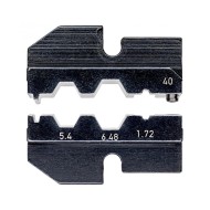 Bac pentru Crimp-System pentru conectori pentru cablu coaxial RG 58, 59, 62, 71, 223, forma sertizare Hexagonala, Patrata, Knipex