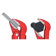 Cleste suedez pentru tevi cu falci inclinate la 45°, Knipex