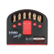 Set Felo Swift, model Diamant Pz, Ph, Pozidriv, Philips, (cap magnetic inclus), Felo