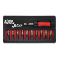 Set Felo AllStar, model TiN Holz, Pozidriv, Torx, Felo