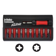 Set Felo AllStar, model TiN Holz, Pozidriv, Torx, Felo