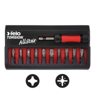 Set Felo AllStar, model TiN Pz, Ph, Pozidriv, Philips, Felo