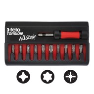 Set Felo AllStar, model TiN Ph, Pz, Torx, Pozidriv, Philips, Torx, Felo