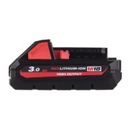 Acumulator universal 18V, Milwaukee -  model M18 HB3, 3 (Ah), tehnologie HD RED LITHIUM-ION