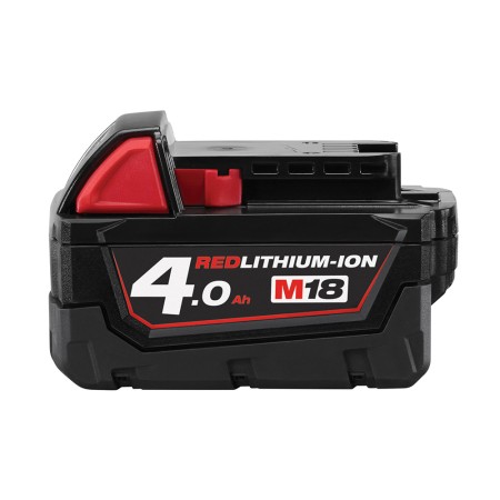 Acumulator universal 18V, Milwaukee - model M18 B4, 4 (Ah), tehnologie RED LITHIUM-ION