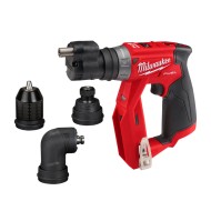 Masina de gaurit si insurubat cu accesorii interschimbabile M12 FDDXKIT-0X, compatibila cu acumulatorii M12, Milwaukee