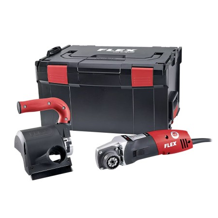 Set masina cu banda pentru finisarea suprafetelor de metal BBE 14-3 110, 1400 W, 1000-3500 rpm, Flex