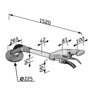 Masina de slefuit Girafa GE 7 MH-O+SH, Flex