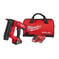 Pistol pentru cuie M18 FN18GS-202X, cu acumulator 18 V si incarcator, Milwaukee