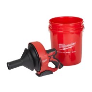 Masina de desfundat tevi subcompacte cu cablu Ø8 mm M12 BDC8-0C, compatibila cu acumulatorii M12, Milwaukee