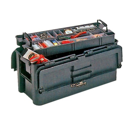 Cutie de scule RAACO, model C 37 dimensiuni 475 x 240 x 250 mm, capacitate de incarcare 30 kg, FORTIS